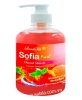 Nước rửa tay dưỡng da nha đam và Vitamin E Strawberry Sofia Fresh - SF02 - anh 1