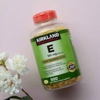 Vitamin E 180mg Kirkland 500 Viên Mỹ - E01